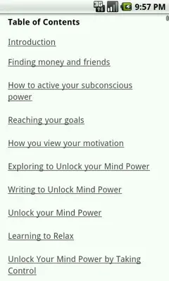 Unlock Your Mind Power android App screenshot 2